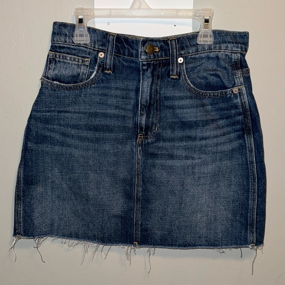Madewell Jean Skirt Size 25